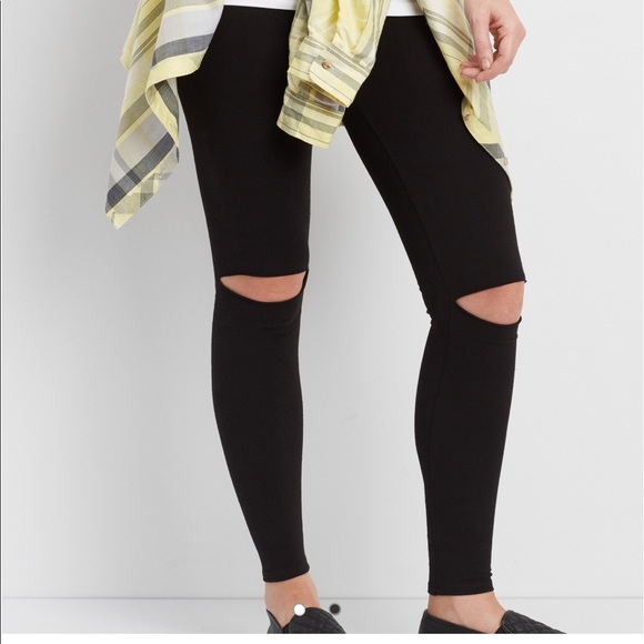 Maurices Pants - NWT! Maurice’s Slit Knee Legging
